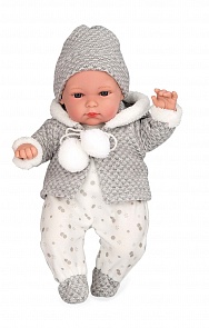 Кукла из серии Arias Elegance с мягким телом 33 см., с соской и звуковыми эффектами (Arias, Т16345)